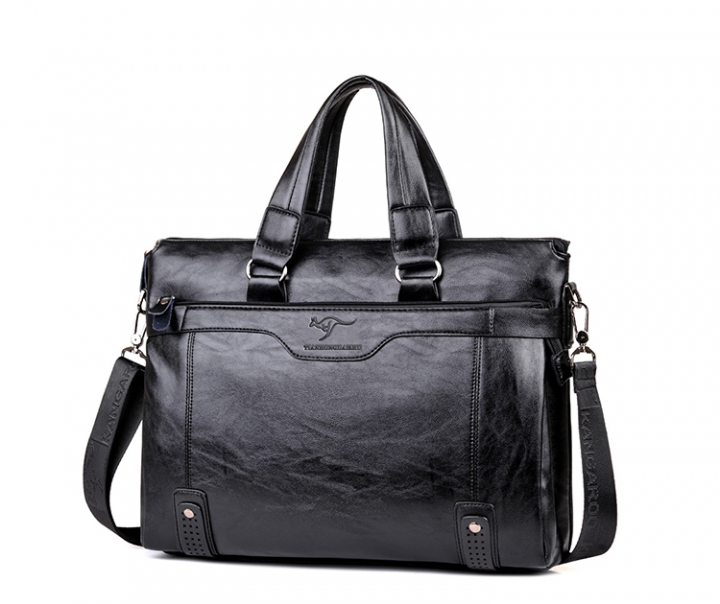 ADRA Men&apos;s Handbag High-capacity Business Briefcase Fashion Shoulder Messenger Bag
