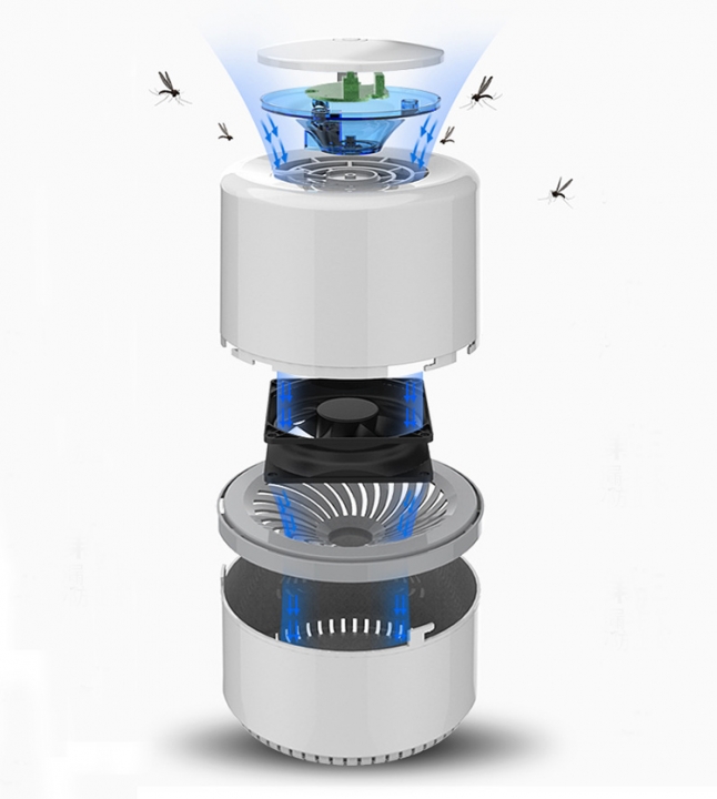 ADRA USB Radiationless Photocatalysis Mute Safety Mosquito Killer Lamp Anti Mosquito Dispeller