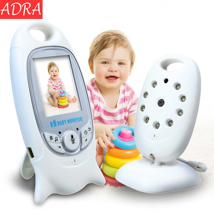 ADRA Home Security System Night Vision CCTV Camera Remote Control Wireless Baby Monitor
