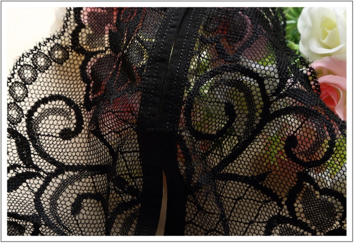 Women Hot Erotic Sexy Lingerie Open Bra Crotch Porno Lace Transparent Underwear Bra + T Pants