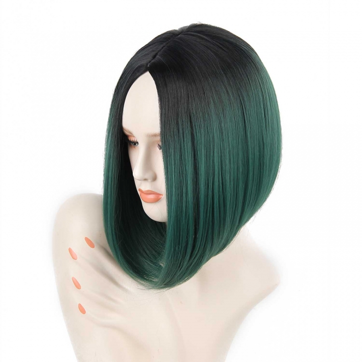 ADRA 13 inch women unique short gradient color wig party hair sexy wear new style wigs