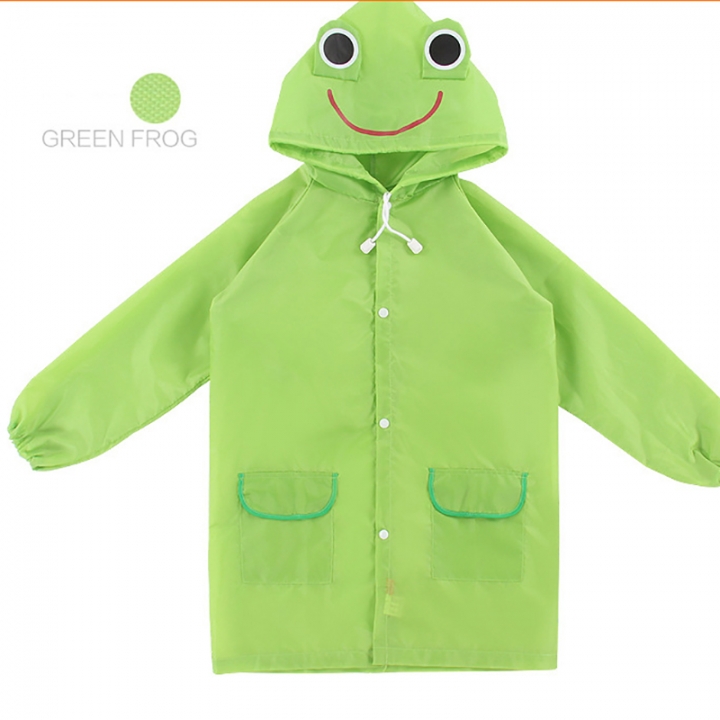 ADRA Cartoon Baby Children Kid Boy Girl Hooded Rain Coat Raincoat Jacket 5 Colors
