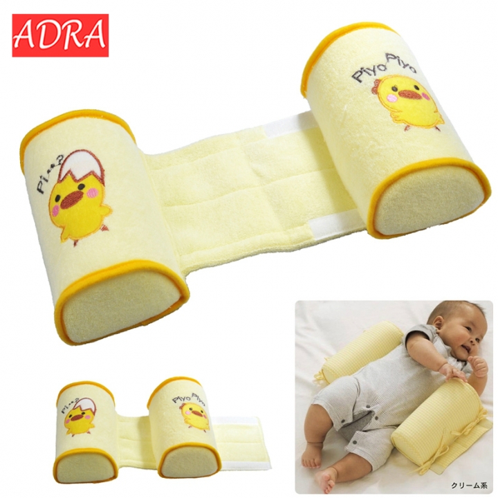 Cotton Anti Roll Pillow Baby Toddler Safe Cartoon Sleep Head Positioner Anti-rollover Baby Pillow