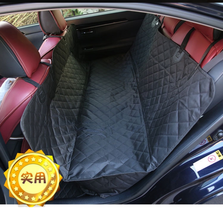 600D Oxford  Car Pet Seat Cushion Rear Bench Back Cover Mat Waterproof Anti-slip Foldable Car Mats