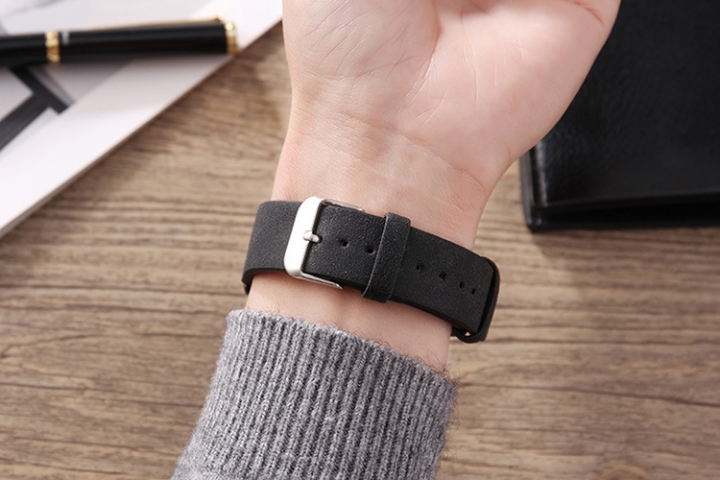 ADRA Simple Men&apos;s Watch Personality Fashion Belt Watch Waterproof Student Watch Quartz Watch