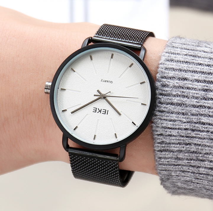 ADRA Simple Men&apos;s Watch Personality Fashion Belt Watch Waterproof Student Watch Quartz Watch