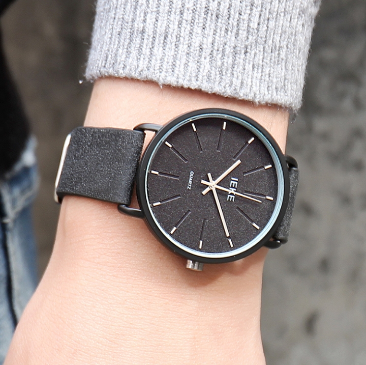 ADRA Simple Men&apos;s Watch Personality Fashion Belt Watch Waterproof Student Watch Quartz Watch