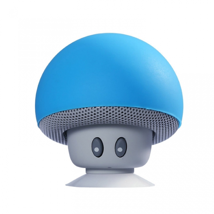 ADRA Mushroom Head Wireless Bluetooth Speaker Creative Portable Desktop Phone Holder Mini Speaker