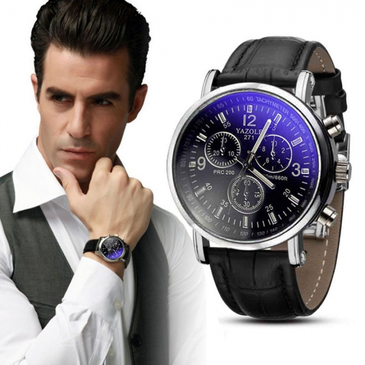 Men Fashion Quartz Watch Business Mens Watches Luxury clock Male WristWatches