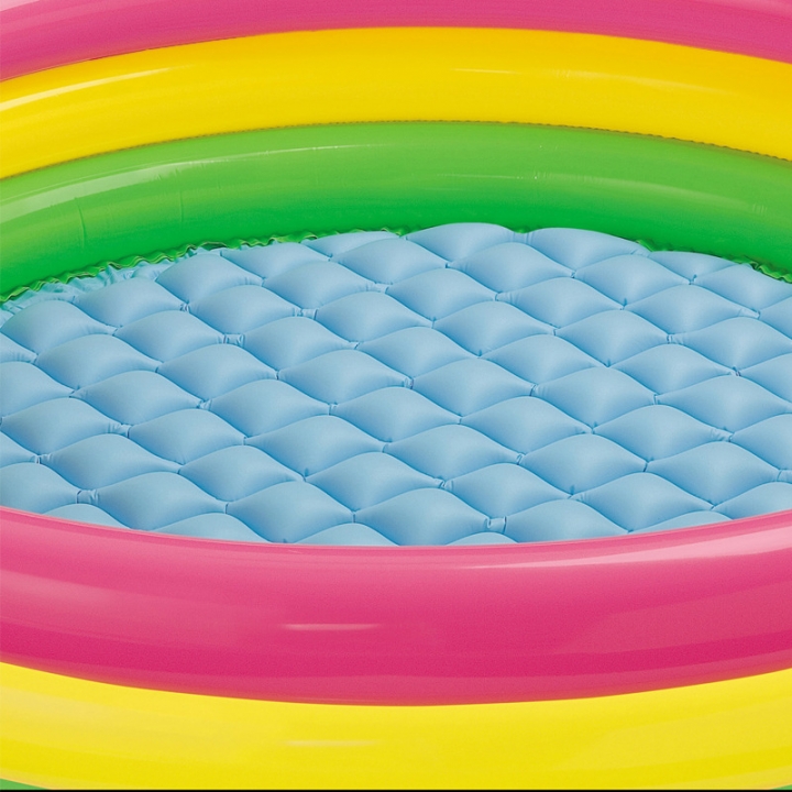 INTEX big size 3 ring pvc inflatable above ground pool family kid child swimming water play pool