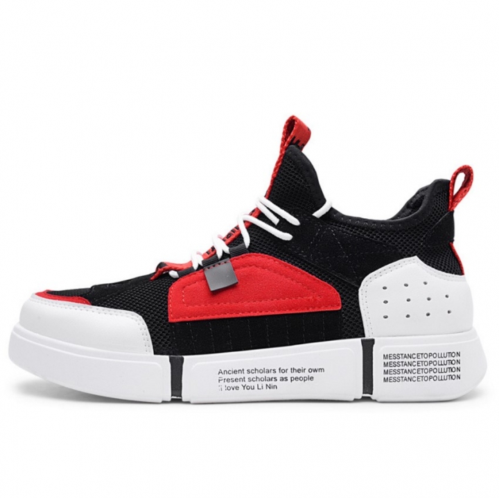 Men&apos;s Casual Shoes Running Ankle Boots High Quality Comfy Breathable Height Increasing Sneakers
