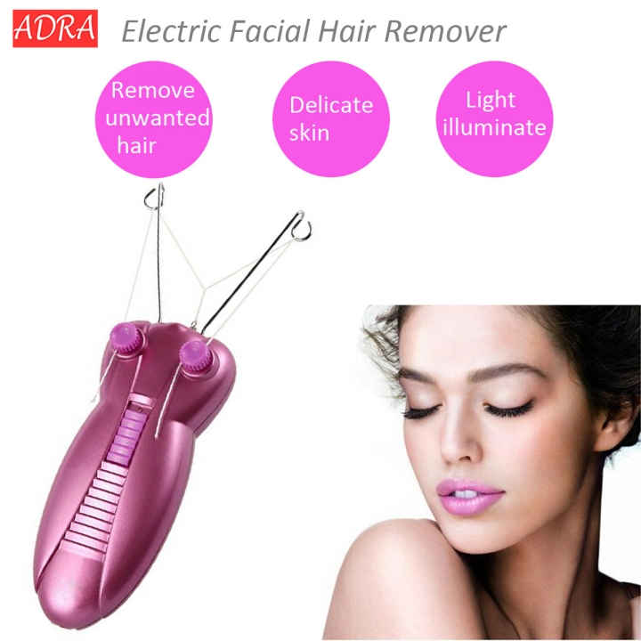 Mini Electric Body Neck Leg Face Facial Hair Remover Defeatherer Thread Epilator Shaver Removal