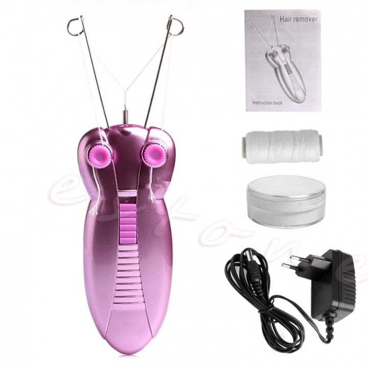Mini Electric Body Neck Leg Face Facial Hair Remover Defeatherer Thread Epilator Shaver Removal