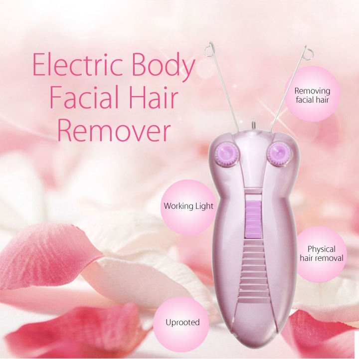 Mini Electric Body Neck Leg Face Facial Hair Remover Defeatherer Thread Epilator Shaver Removal