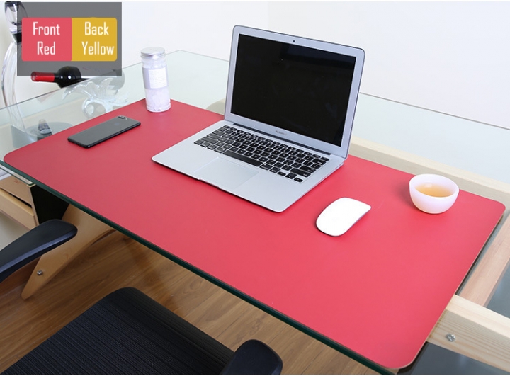 Leather Double Side Mouse Pad Large size Notebook Computer Mousepad Gaming Mouse double sided