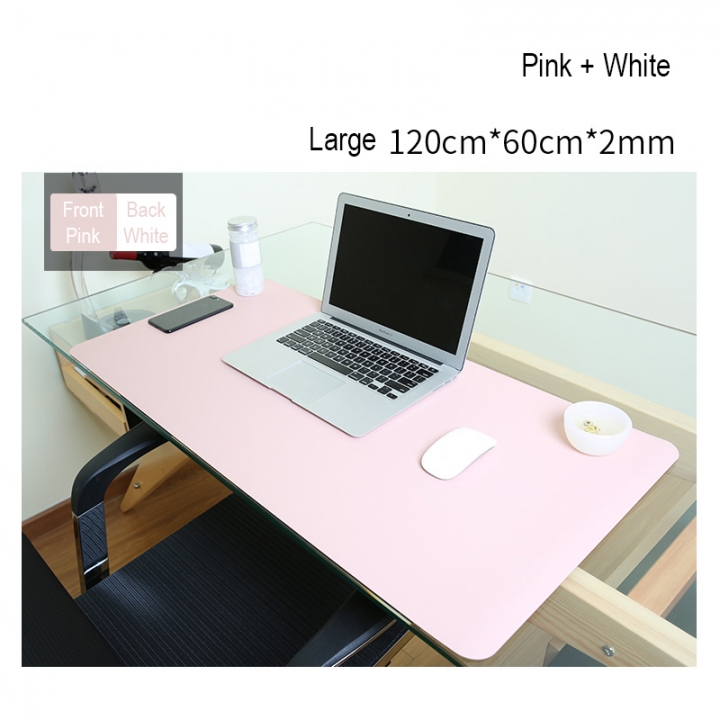 Leather Double Side Mouse Pad Large size Notebook Computer Mousepad Gaming Mouse double sided