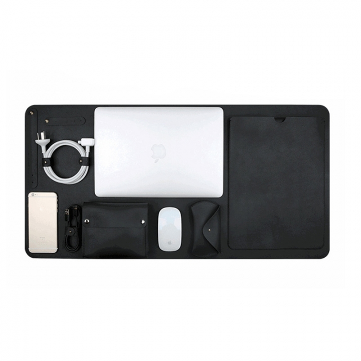 5 in 1 Set PU Leather Laptop Bag for Macbook Air Pro Retina 11 12 13 15 Case Notebook Cover
