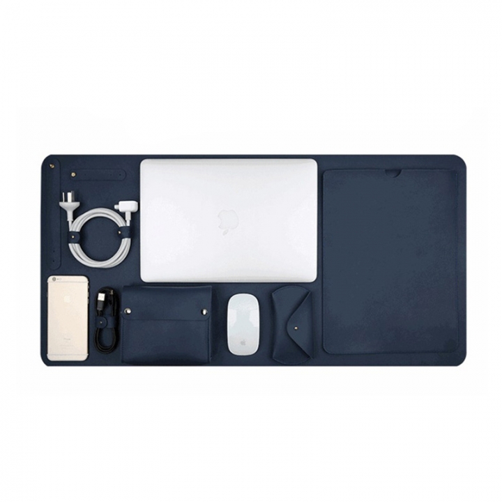 5 in 1 Set PU Leather Laptop Bag for Macbook Air Pro Retina 11 12 13 15 Case Notebook Cover