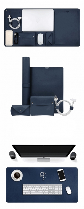 5 in 1 Set PU Leather Laptop Bag for Macbook Air Pro Retina 11 12 13 15 Case Notebook Cover