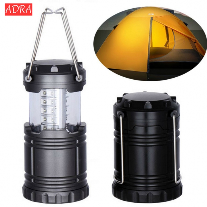 Collapsible 30 LED Lightweight Portable Camping Lantern Hanging Tent Flashlight  For Hiking Camping