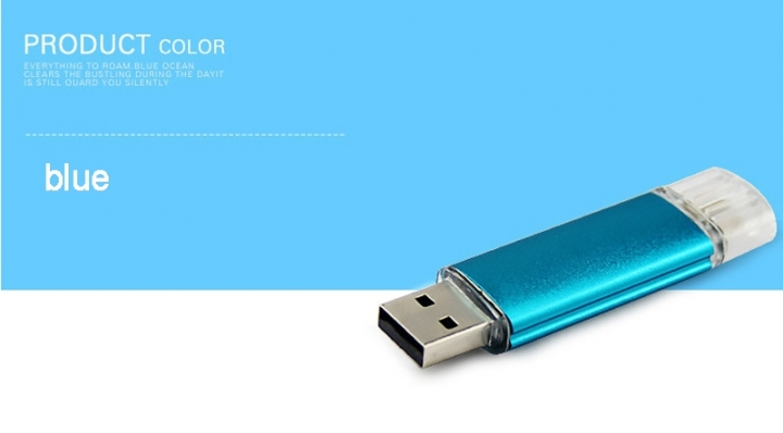 Metal OTG Pen drive USB Flash Drive usb stick usb 2.0 pendrive usb flash memory stick for phones