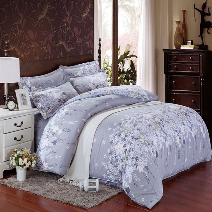 Bedding Sets Sweetheart Style Creativity Space Duvet Cover Set Quilt Cover Bed pink blue stripes