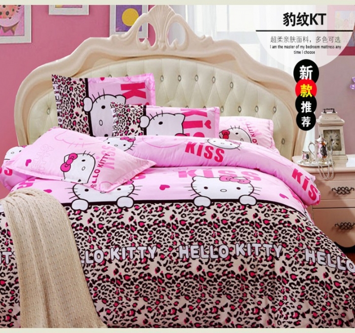 Bedding Sets Sweetheart Style Creativity Space Duvet Cover Set Quilt Cover Bed pink blue stripes