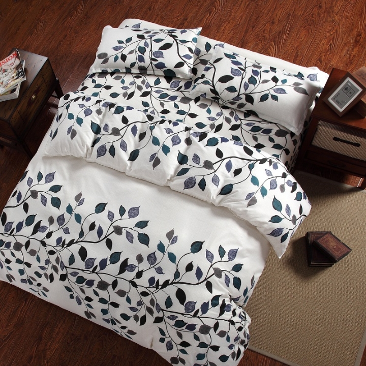 Bedding Sets Sweetheart Style Creativity Space Duvet Cover Set Quilt Cover Bed pink blue stripes