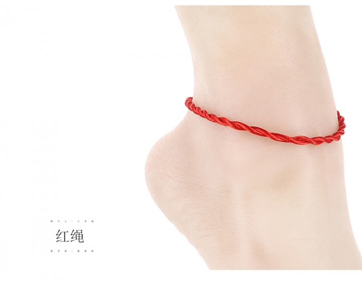 Lucky Bracelet Red Rope Bangle Anklet Jewelry Lucky Bracelets Handmade Jewellery For Women Men
