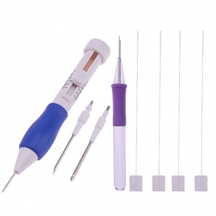 Embroidery Poking Cross Stitch Punching Needle Crochet Embroidery Knitting Needles Craft Sewing Tool