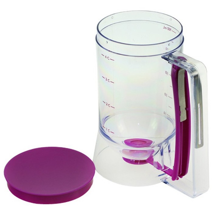 Cake Batter Dispenser with Measuring Label for Cupcakes Muffins Baking Tool