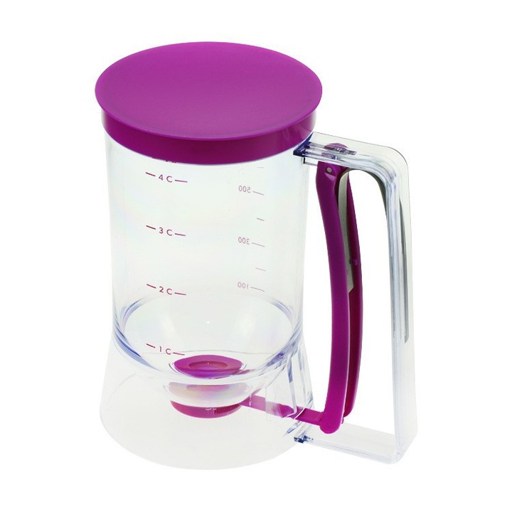 Cake Batter Dispenser with Measuring Label for Cupcakes Muffins Baking Tool