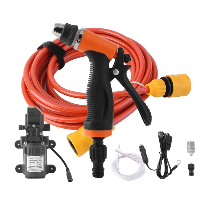 High Pressure Household Electric Car Wash Washer Self-priming Water Pump 12V Car Washing Machine