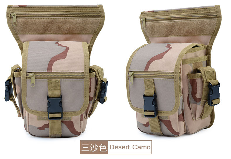 Tactical Military Leg Bag Men's Nylon Hip Drop Bel Weapons Waist Pouch Sport Ride Special Bag