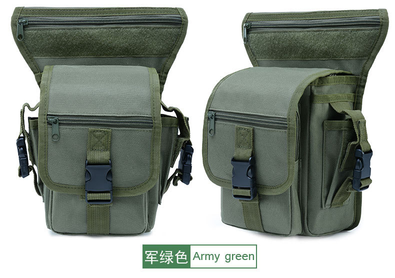 Tactical Military Leg Bag Men's Nylon Hip Drop Bel Weapons Waist Pouch Sport Ride Special Bag