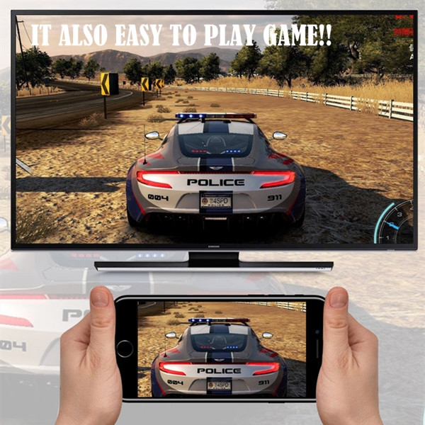 WiFi Display 1080P Miracast Chromecast 2 HDMI Receiver for Tablet/Phone to TV Projectors