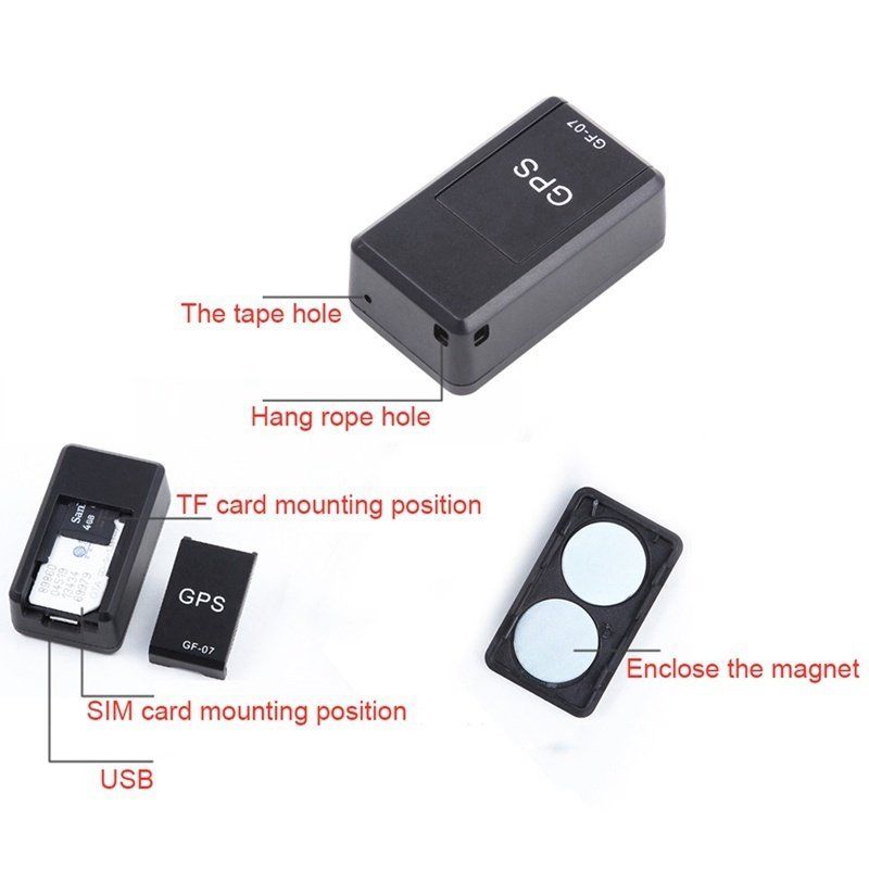 Mini GPS Vehicle Tracker Locator Magnetic SOS Tracking Device Voice Recorder Smart Activity Trackers