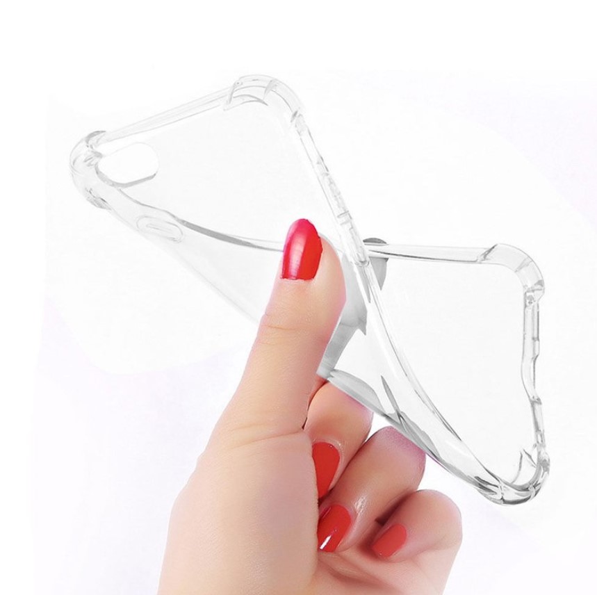 Shockproof iphone 6 6s cases iphone 5 5S SE TPU Clear Silicone Cover iphone 7 8 Plus case