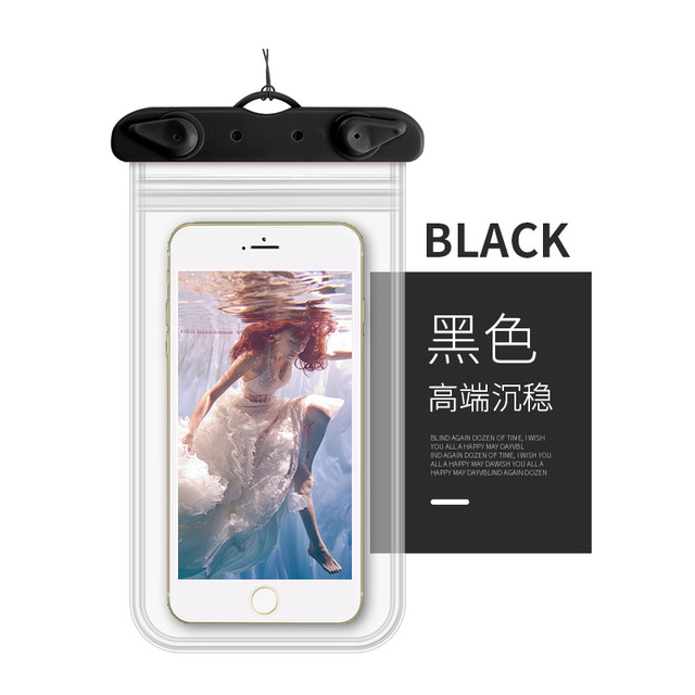 Clear Waterproof Mobile Phone Bags universal phone Camera Dry Case Water proof Bags