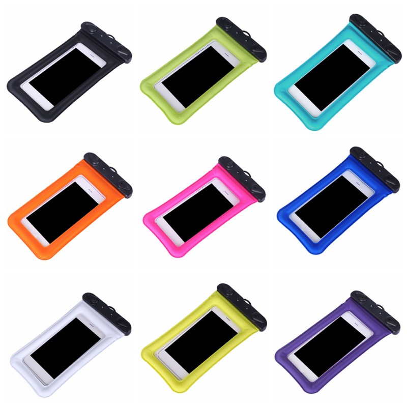 Float Airbag Waterproof Mobile phone case Cover Dry Pouch Universal waterproof bag