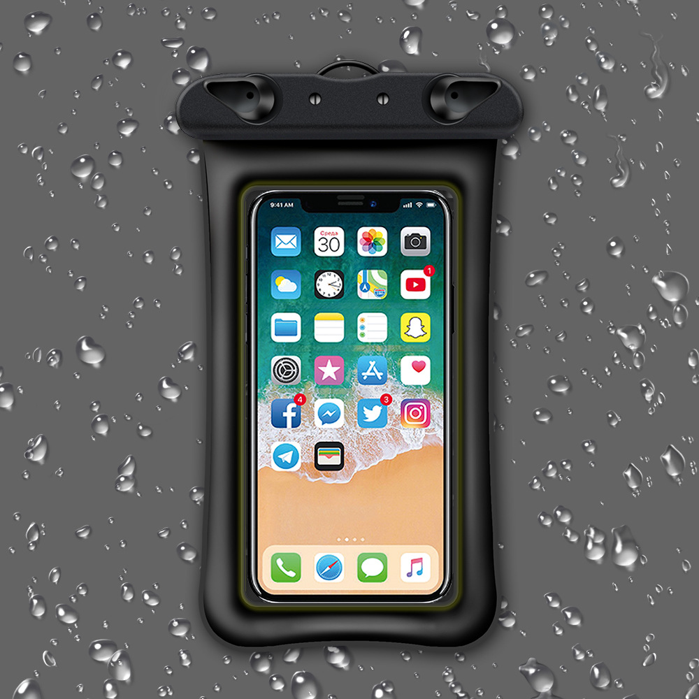 Float Airbag Waterproof Mobile phone case Cover Dry Pouch Universal waterproof bag