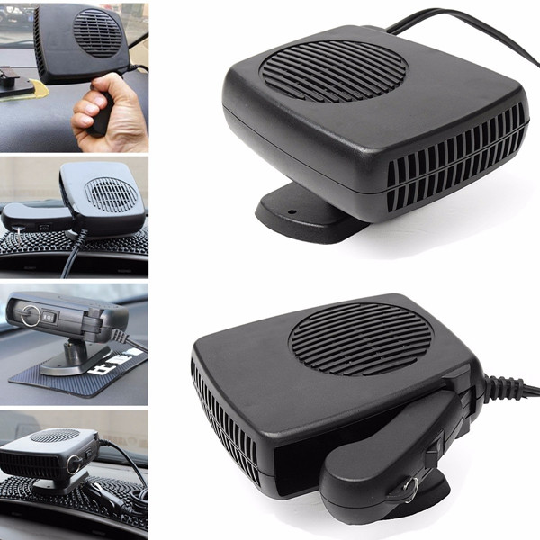 12V/24V Portable Auto Car Heater Fan Air Cooler Windscreen Demister Defroster