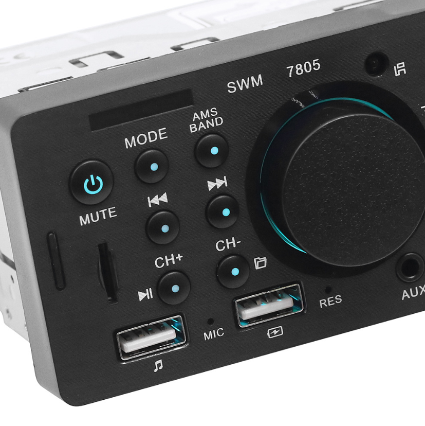 12V Universal 4inch HD Dual USB Car MP5 Player Bluetooth Hands-free Reversing Image Card MP3