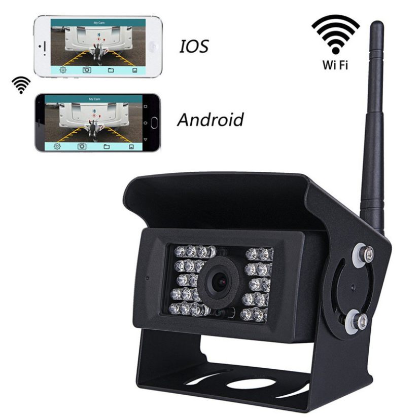 Car Backup Camera IR Night Vision Waterproof Vehicle Rear View Camera For Truck Large Vehicle