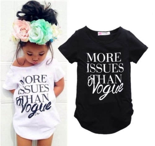 Girls' Daily Sports Geometric Tee, Cotton Summer Fall Short Sleeves Chinoiserie Street chic