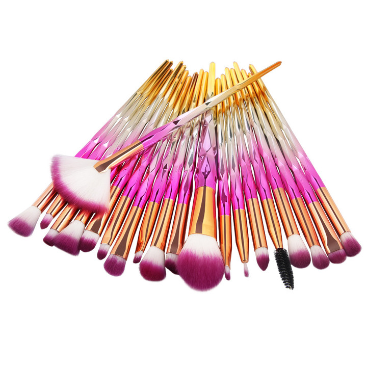 20Pcs  Makeup Tool/ Brush Powder Brush/Eye Shadow Brush/Eyebrow Brush/Lip Brush Makeup Kit