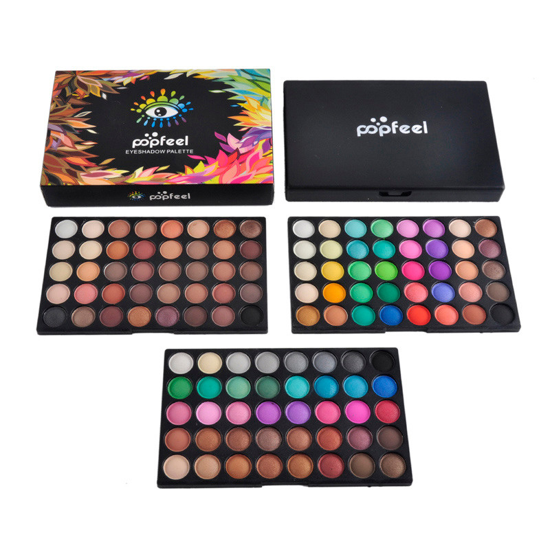 ONLY 120 Colors Eye Shadow Cosmetic Powder Pearly Eyeshadow Palette Makeup