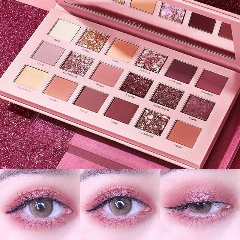 Hot Sale 18 Colors Waterproof Eye Shadow Powder Eyeshadow Cosmetic Makeup  Profissional Paletas Makeup Kit