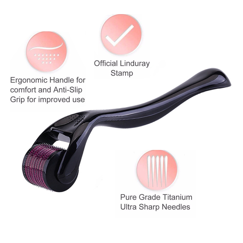 Derma Roller Micro Needles Facial Titanium Skin Care Tools Massage Hair Loss Beauty Blackhead Remove