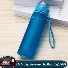 Drop Resistance Water Bottle Leakproof Infuser Space Cup Portable Drinkware For Sports Outdoor Blue 560ml